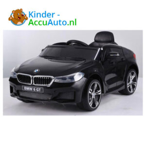 BMW 6 GT Zwart Kinderauto 1