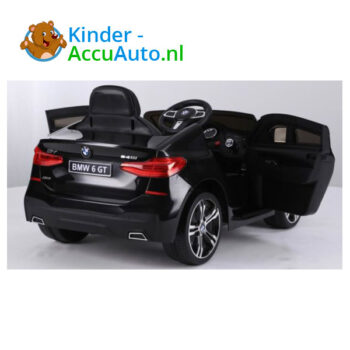 BMW 6 GT Zwart Kinderauto 2