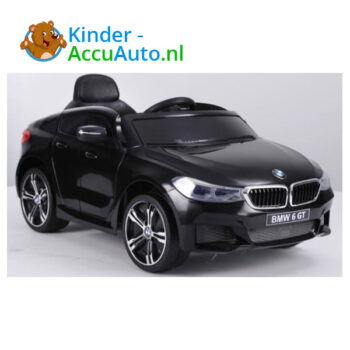 BMW 6 GT Zwart Kinderauto 5
