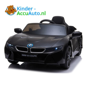 BMW i8 Zwart Kinderauto Coupe 1