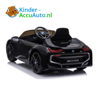 BMW i8 Zwart Kinderauto Coupe 5