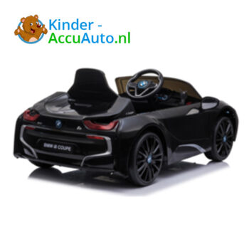 BMW i8 Zwart Kinderauto Coupe 7
