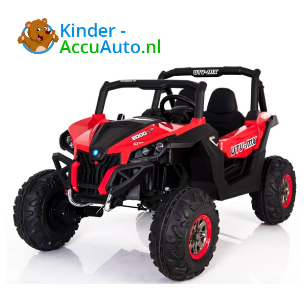 Beach-Buggy-Rood-Kinderauto-1 Beach Buggy Kinderauto Rood 4x4 AWD 1