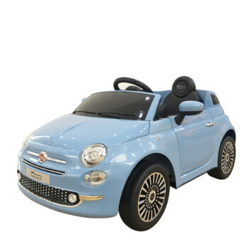 Fiat 500 Blauw Kinderauto 5