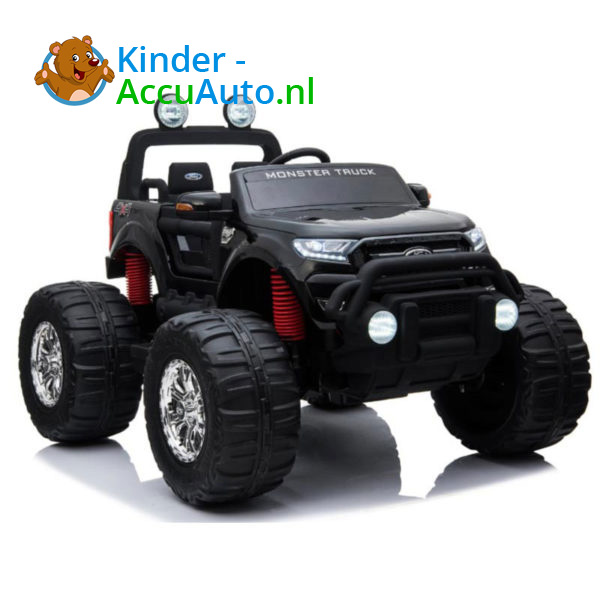 Elektrische-Kinderauto-Ford-Ranger-Monster-Truck-Zwart-1-2 Ford Ranger Monster Truck kinderauto Zwart 1