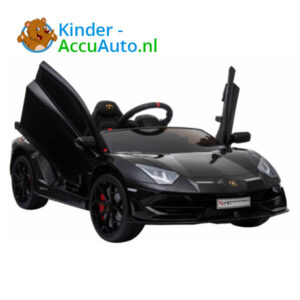 Lamborghini SVJ Zwart Kinderauto 1