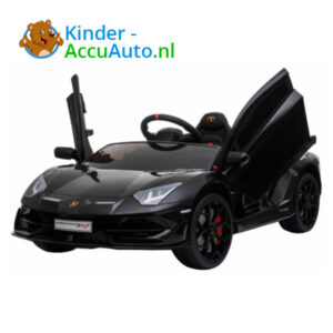 Lamborghini SVJ Zwart Kinderauto 2