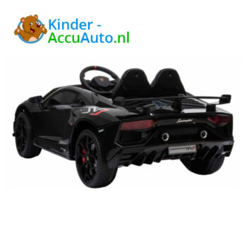 Lamborghini SVJ Zwart Kinderauto 6