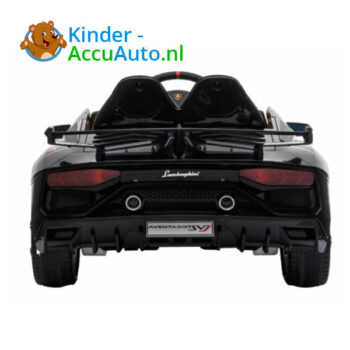 Lamborghini SVJ Zwart Kinderauto 7