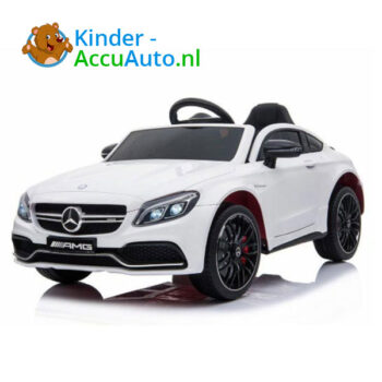 Mercedes C63 S Coupé Kinderauto Wit 1