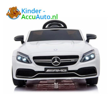 Mercedes C63 S Coupé Kinderauto Wit 2