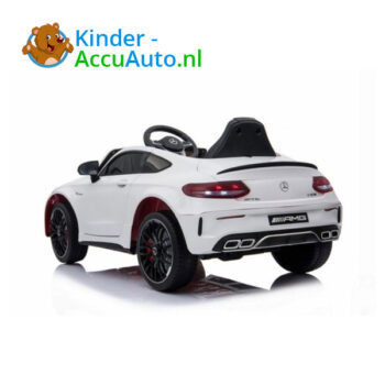 Mercedes C63 S Coupé Kinderauto Wit 3