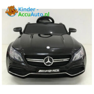 Mercedes C63 S Coupé kinderauto zwart 1