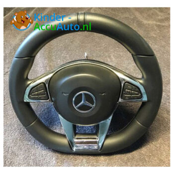 Mercedes C63 S Coupé kinderauto zwart 5