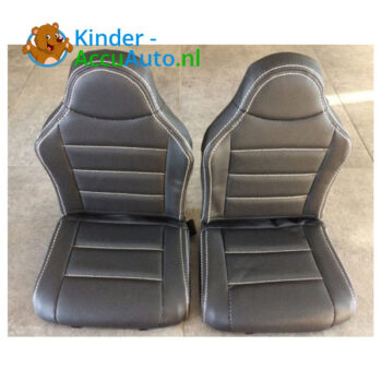 Mercedes GTR AMG kinderauto wit 2 persoons - Afbeelding 12