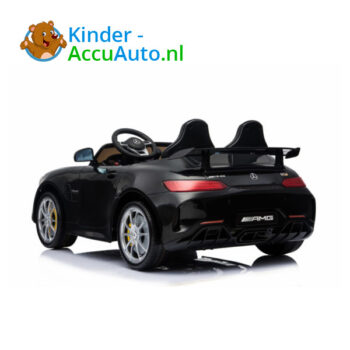 Mercedes GTR AMG kinderauto zwart 2 persoons 3