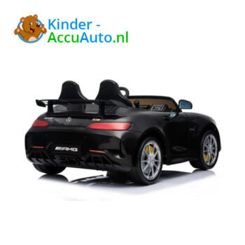 Mercedes GTR AMG kinderauto zwart 2 persoons 5