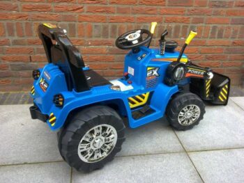 Tractor Blauw Kinderauto 2