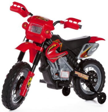 Elektrische crossmotor 6V Rood 1