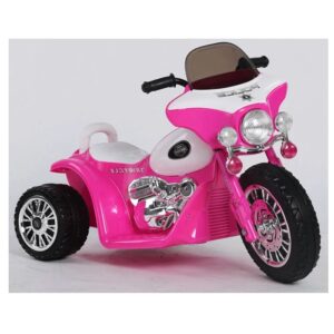Politiemotor Roze Kindermotor 1