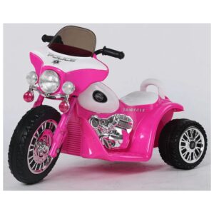 Politiemotor Roze Kindermotor 2