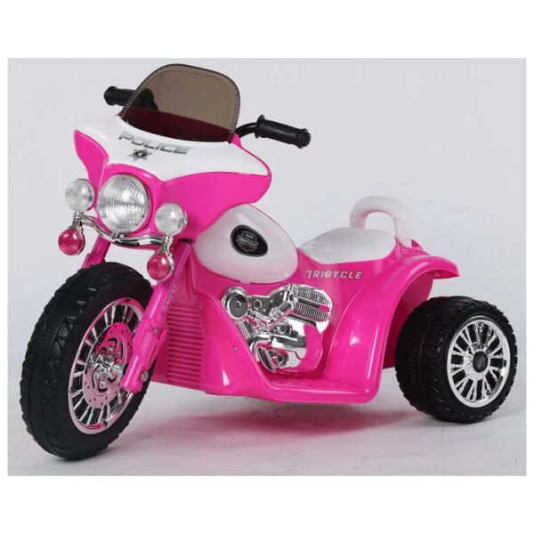 Politiemotor Roze Kindermotor 2