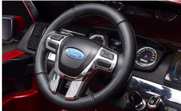 Ford Ranger F650 Zwart Kinderauto 4WD 9