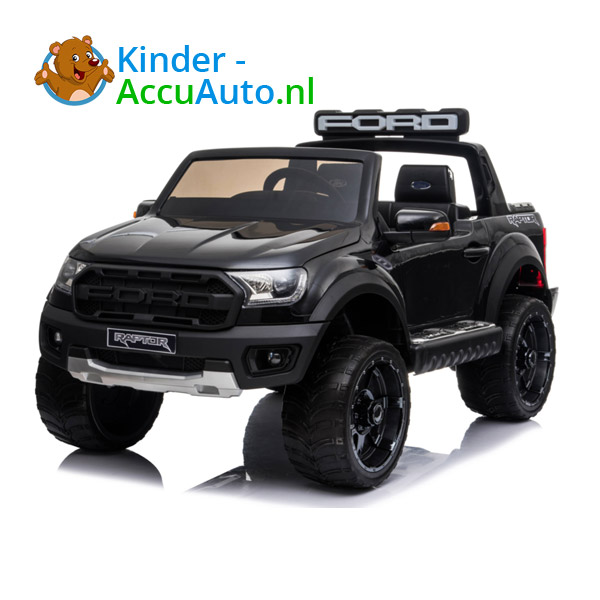 Ford-Ranger-Raptor-F-150-Zwart-Kinderauto-1 Ford Raptor F-150 Metallic Zwart Kinderauto 1