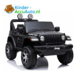 Jeep Wrangler Zwart Kinderauto Rubicon 1