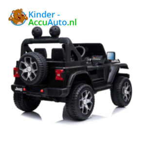 Jeep Wrangler Zwart Kinderauto Rubicon 2
