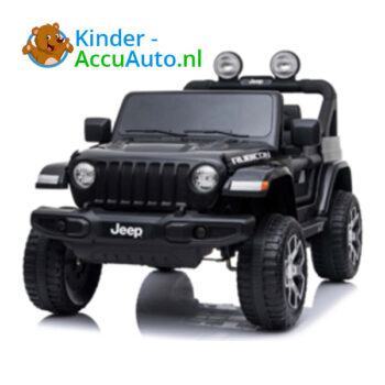 Jeep Wrangler Zwart Kinderauto Rubicon 3