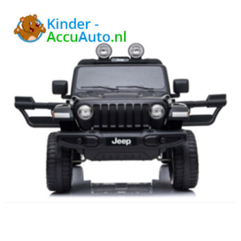 Jeep Wrangler Zwart Kinderauto Rubicon 4