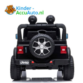 Jeep Wrangler Zwart Kinderauto Rubicon 6