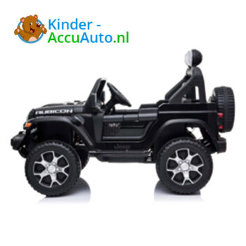 Jeep Wrangler Zwart Kinderauto Rubicon 7