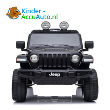 Jeep Wrangler Zwart Kinderauto Rubicon 9