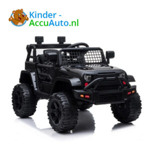 Jeep Mountain King zwart Kinderauto 1