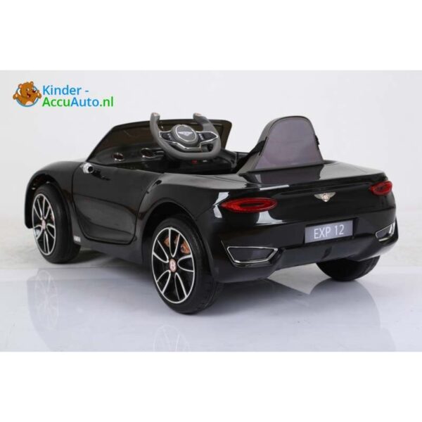 Bentley EXP12 Zwart Kinderauto 5