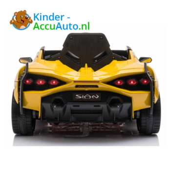 Lamborghini SIAN geel kinderauto 6