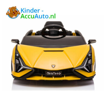 Lamborghini SIAN geel kinderauto 7