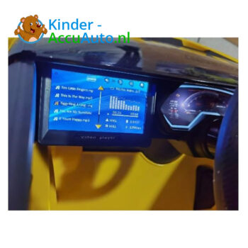 Lamborghini SIAN geel kinderauto 9