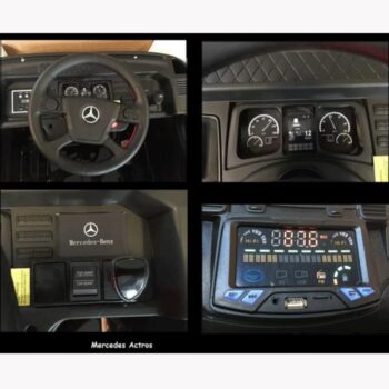 Mercedes Actros Wit Kinder Vrachtwagen 4WD 10
