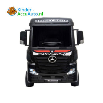 Mercedes Acros zwart kinder vrachtwagen 4WD 2