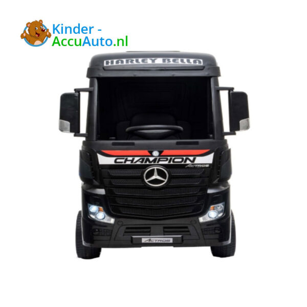 Mercedes Acros zwart kinder vrachtwagen 4WD 2