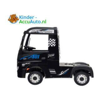 Mercedes Acros zwart kinder vrachtwagen 4WD 4