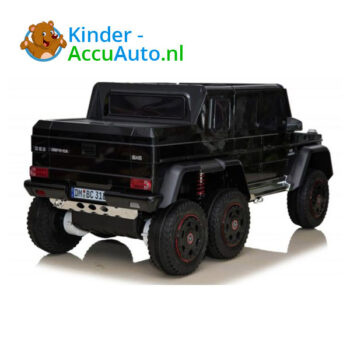 Mercedes G63 Zwart Kinderauto 6x6 3