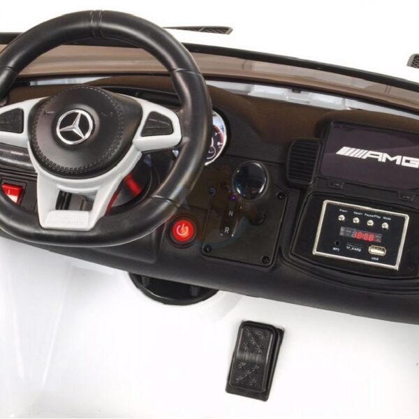 Mercedes GLS63 AMG kinderauto Wit 2