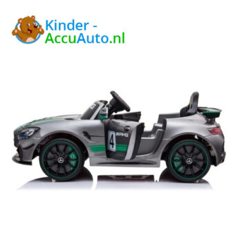Mercedes GT4 Zilver Kinderauto AMG 4