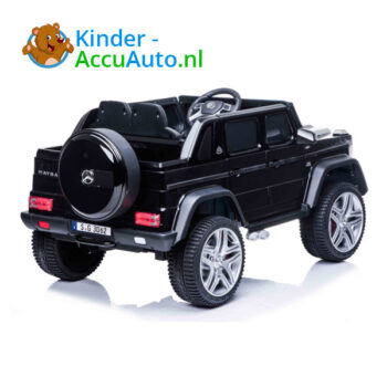 Mercedes MAYBACH G650-S Zwart Kinderauto 4