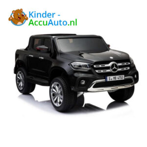Mercedes X-Class Metallic Zwart Kinderauto 4WD 1