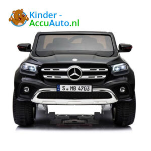 Mercedes X-Class Metallic Zwart Kinderauto 4WD 2